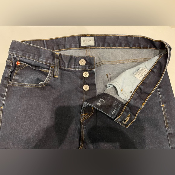 EUC, Hudson Byron Straight Leg Jean, button fly, men’s 34 - Picture 6 of 8